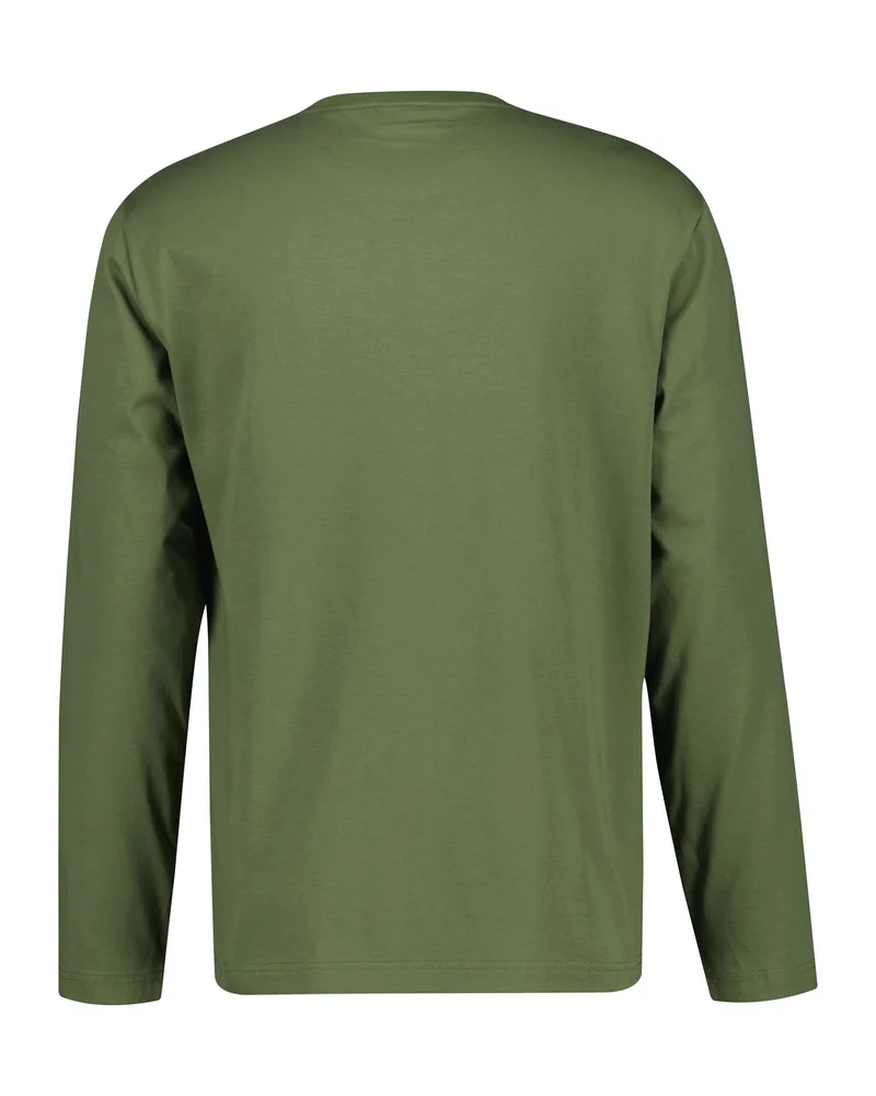 غانت تي شيرت بأكمام طويلة درع عادي